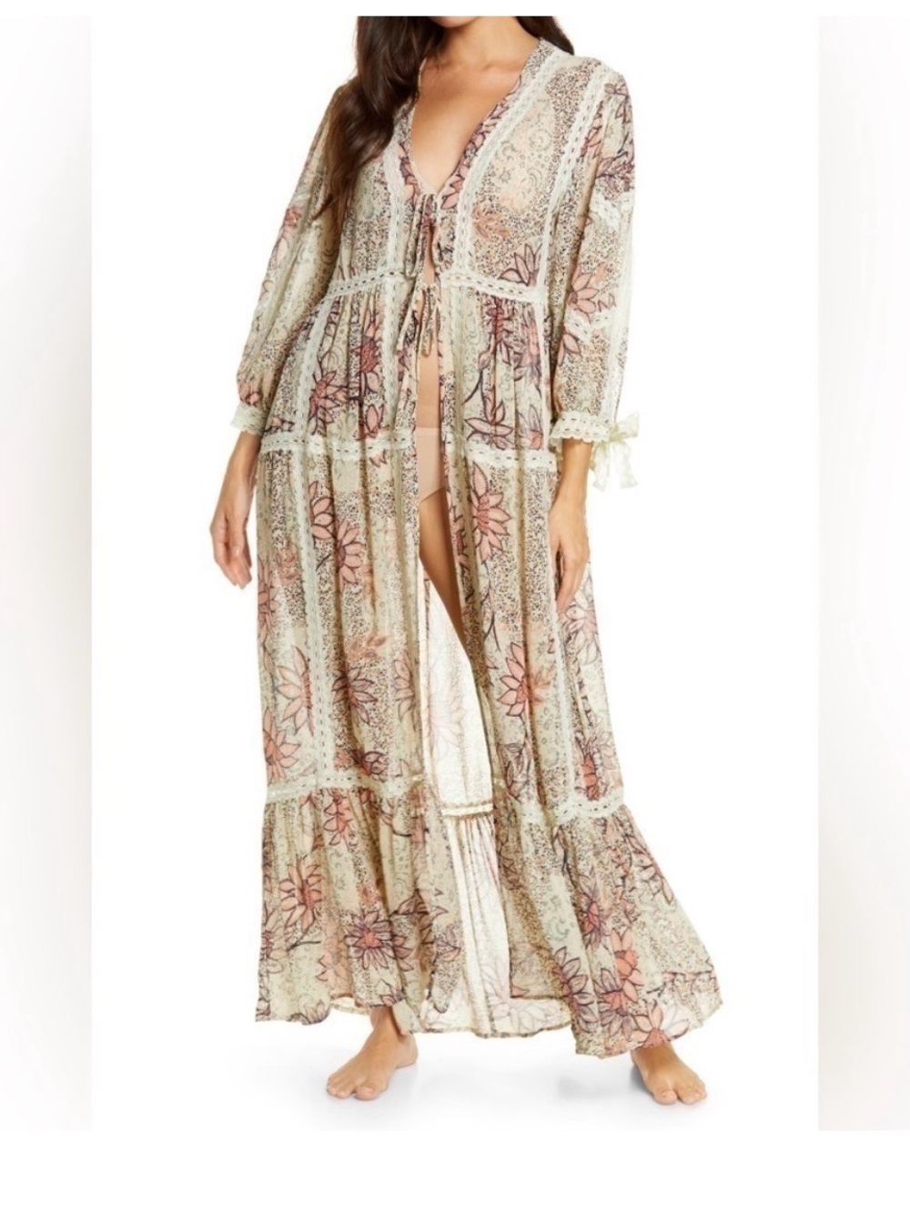 Intimately Free People Grasslands Kimono